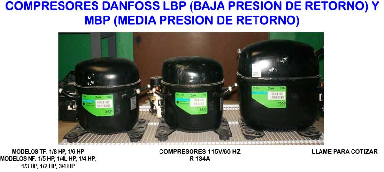 compresores para refrigeradores danfoss