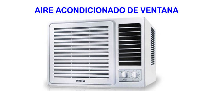 aire acondicionado de ventana