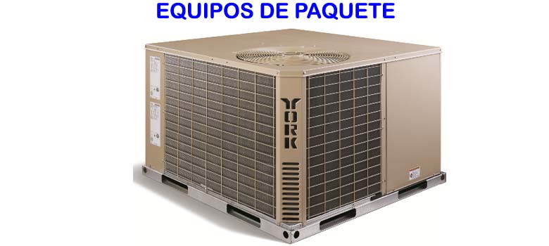 aire acondicionado de paquete