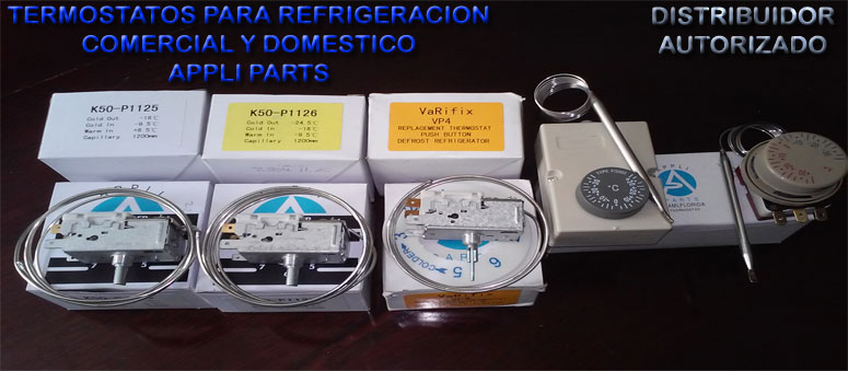 termostatos para refrigeracion appliparts